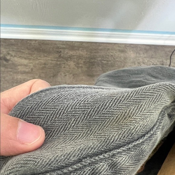 Harley Davidson - Vintage Gray Stonewashed Harley Button Down Shirt Size Medium - Picture 10 of 11